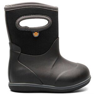 NWT Bogs Baby Classic Waterproof Black Rain Boots sz 4 Toddler